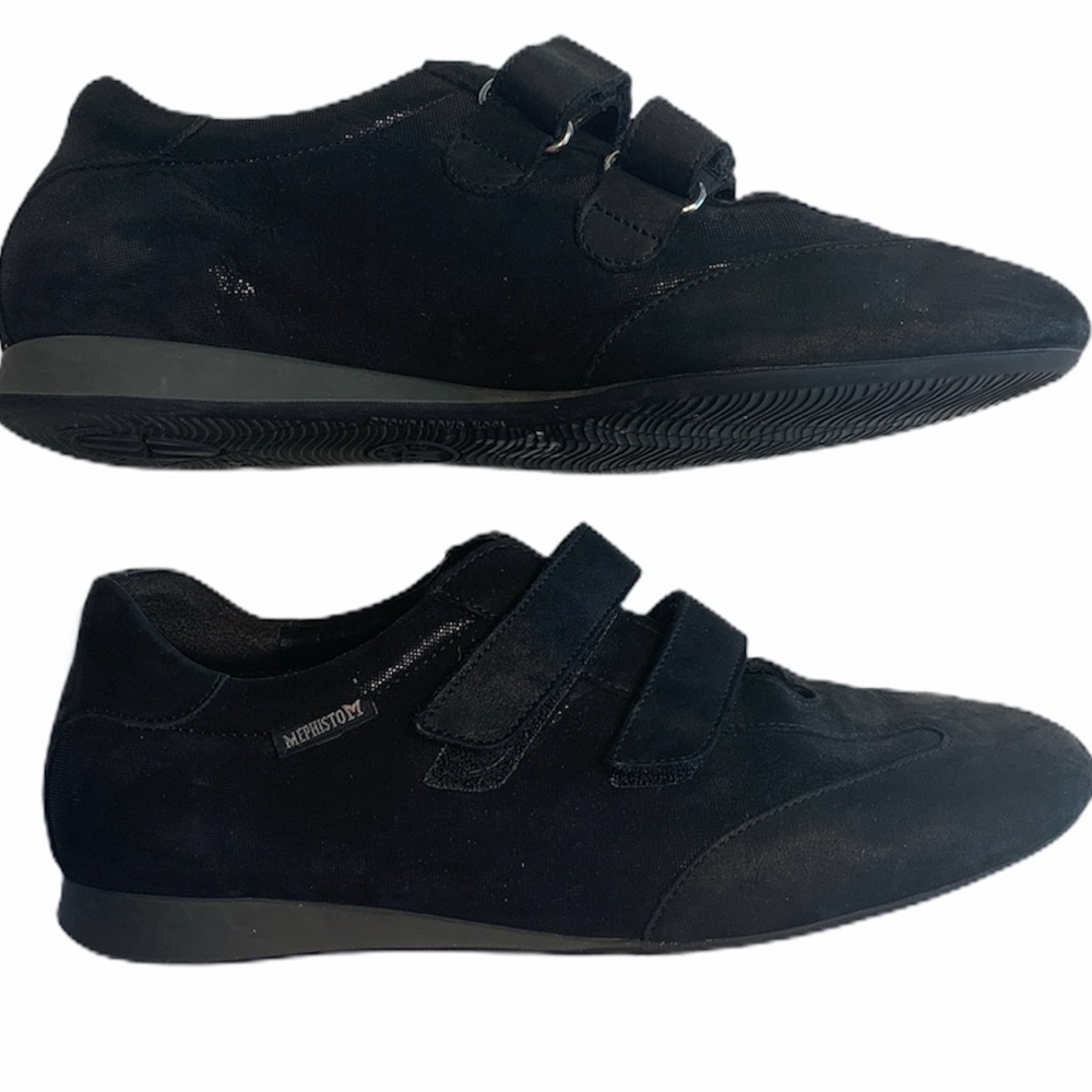Mephisto Sz 8.5 black sneakers - Picture 2 of 7